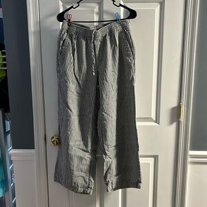 Old Navy wide leg linen pants